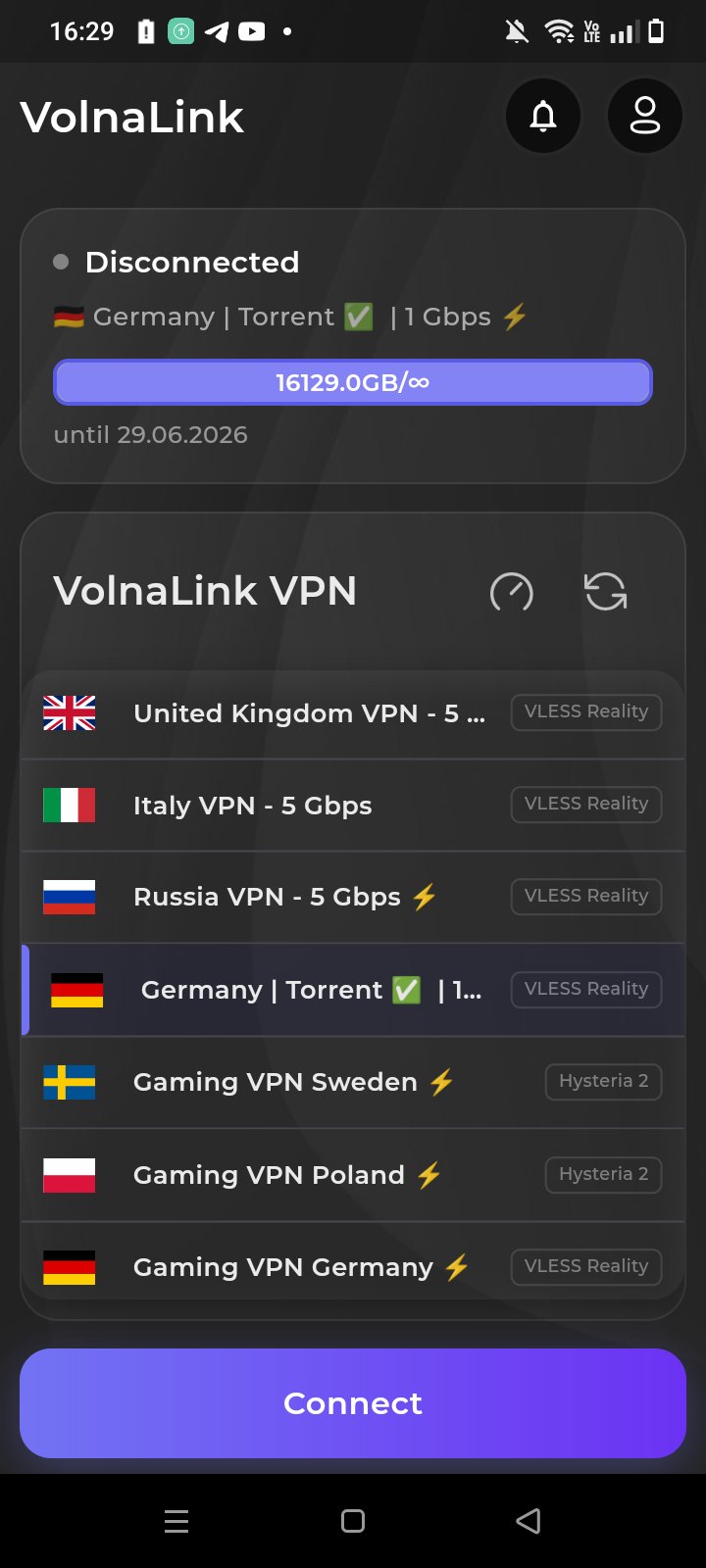 Vexa VPN — Download VPN for Android